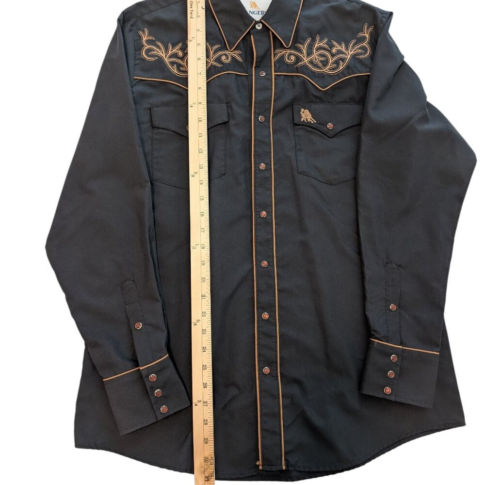 Rangers Original Pearl Snap Guacho - Men's L - Picture 6 of 6